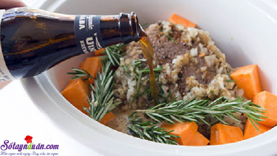 Thịt bò kho khoai lang kiểu ý ngon tuyệt