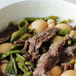 Cách làm thịt bò kho trứng