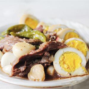 Cách làm thịt bò kho trứng