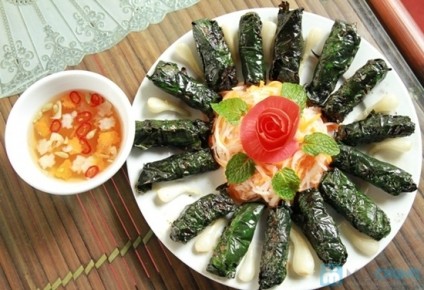 Thịt bò lá lốt