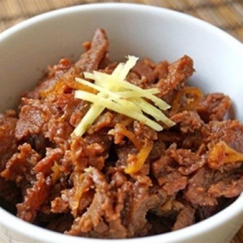 Cách làm thịt bò nấu gừng