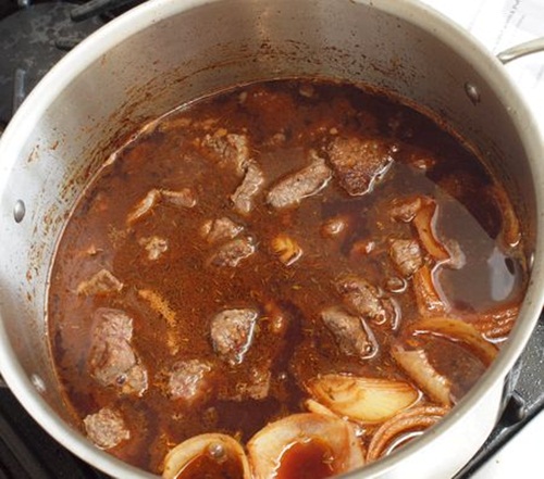 Thịt bò om bia lạ miệng, ngon mê li