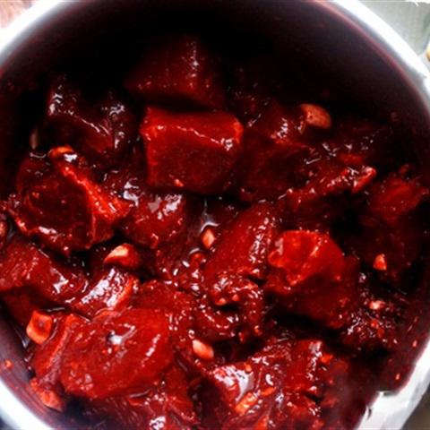 Cách làm thịt bò viên khô