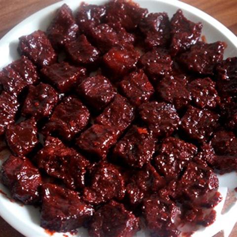 Cách làm thịt bò viên khô