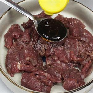 Cách làm thịt bò xào bạc hà