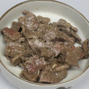 Cách làm thịt bò xào bạc hà