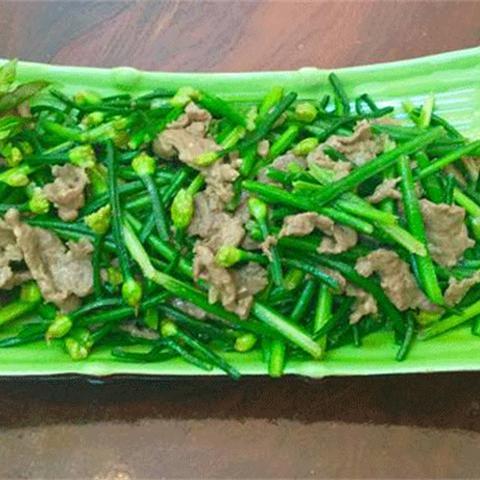 Cách làm thịt bò xào bông hẹ