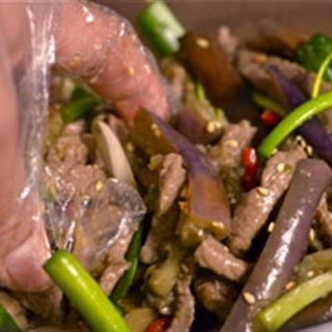 Cách làm thịt bò xào cà tím