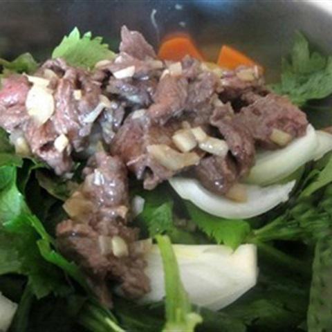 Cách làm thịt bò xào cần tây