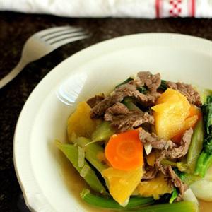 Cách làm thịt bò xào cần tây
