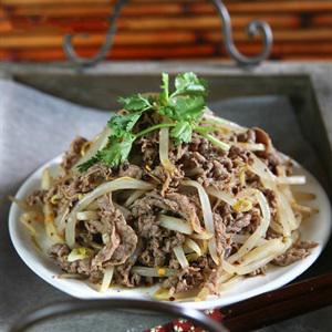 Cách làm thịt bò xào giá đỗ