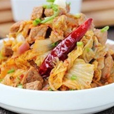 Cách làm thịt bò xào kim chi