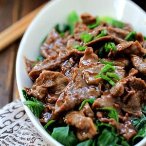 Cách làm thịt bò xào rau cải
