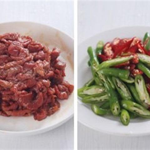 Cách làm thịt bò xào sả ớt