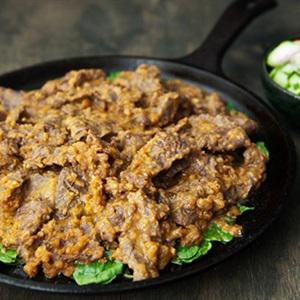 Cách làm thịt bò xào sốt đậu phộng