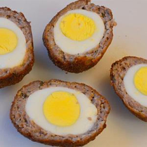 Cách làm thịt bọc trứng chiên