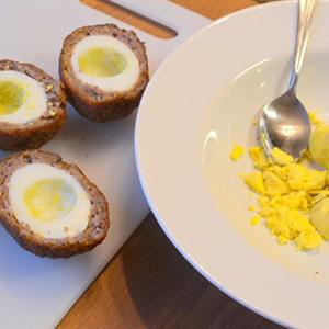 Cách làm thịt bọc trứng chiên