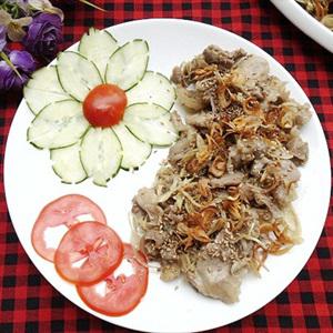 Cách làm thịt chân giò xào lăn