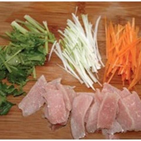 Cách làm thịt chiên xào rau củ