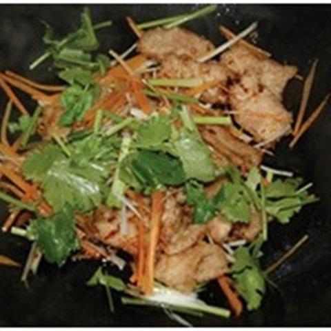 Cách làm thịt chiên xào rau củ