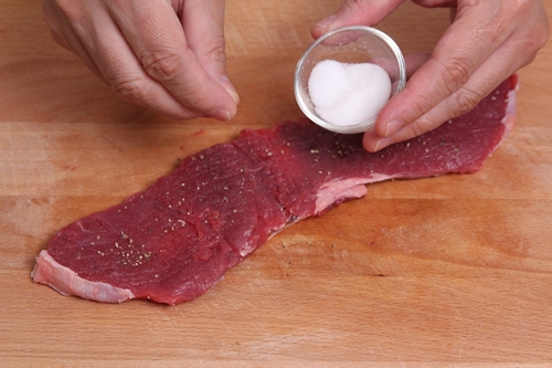 Thịt cuốn nấm bào ngư Nhật hấp dẫn ngon ngất ngây