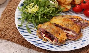 Thịt cuốn nấm bào ngư Nhật hấp dẫn ngon ngất ngây