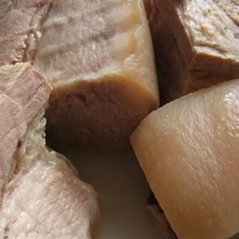 Cách làm thịt đầu heo ngâm mắm