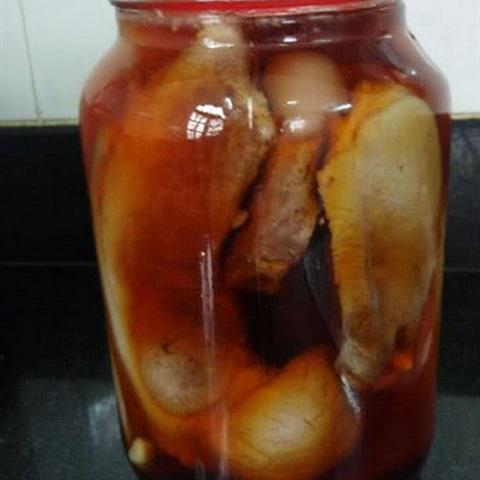 Cách làm thịt đầu heo ngâm mắm