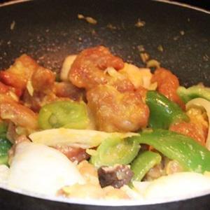 Cách làm thịt gà chiên sốt thơm