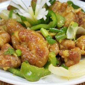 Cách làm thịt gà chiên sốt thơm