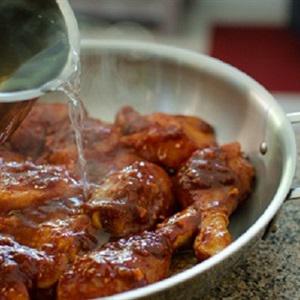 Cách làm thịt gà hầm cay kiểu Hàn