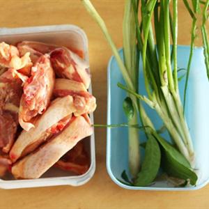 Cách làm thịt gà hấp muối