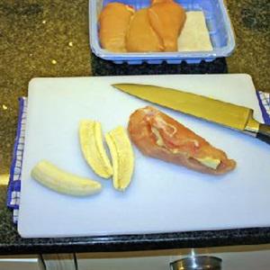 Cách làm thịt gà nấu chuối