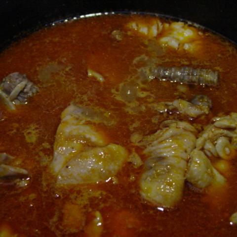 Cách làm thịt gà nấu lagu