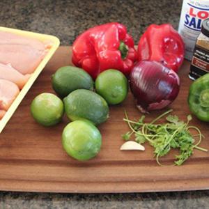 Cách làm thịt gà nướng xiên sốt chanh