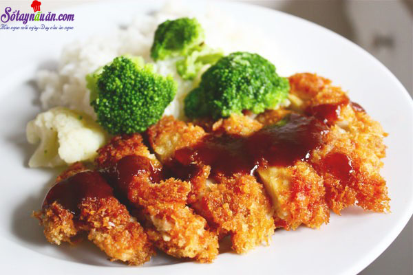 Thịt gà rán kiểu Nhật giòn rụm vàng ươm