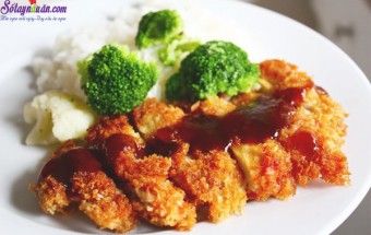 Thịt gà rán kiểu Nhật giòn rụm vàng ươm