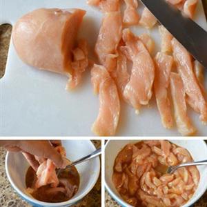 Cách làm thịt gà sốt chanh