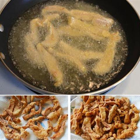 Cách làm thịt gà sốt chanh