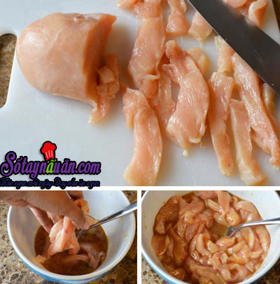 Thịt gà sốt chanh cho bữa ăn thêm ngon miệng