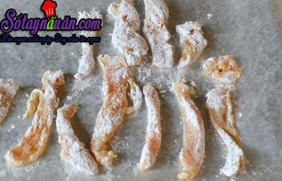 Thịt gà sốt chanh cho bữa ăn thêm ngon miệng