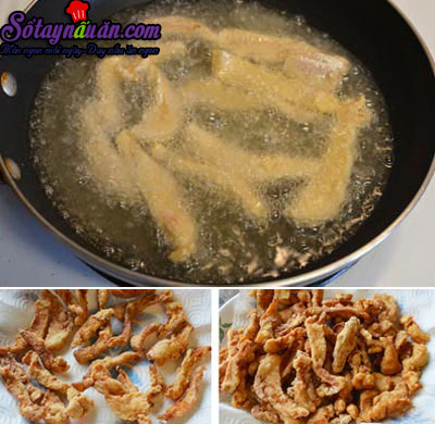 Thịt gà sốt chanh cho bữa ăn thêm ngon miệng