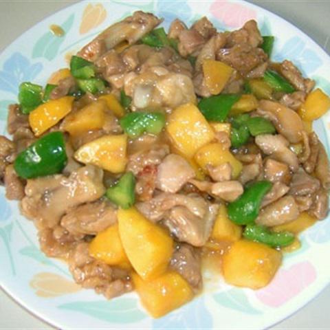Cách làm thịt gà xào xoài