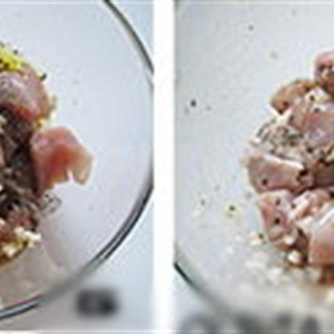 Cách làm thịt gà xiên nướng áp chảo