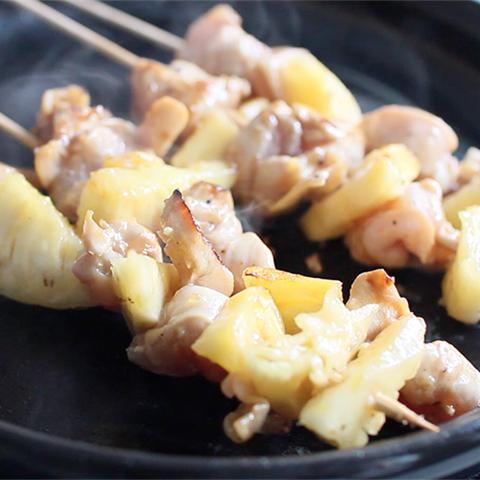 Cách làm thịt gà xiên nướng Teriyaki