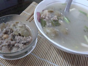 Thịt hấp quả sấu