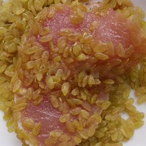 Cách làm thịt heo chiên cốm