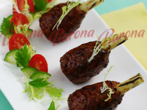 Thịt heo cuộn sả chiên giòn