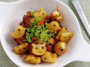 Thịt heo kho củ cải – Dưới bóng cây