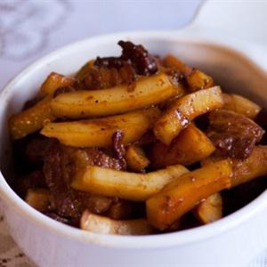 Cách làm thịt heo kho cùi dừa